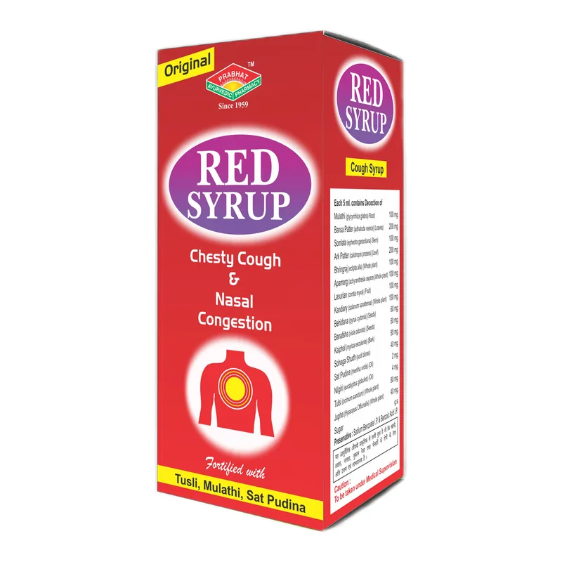 Red Syrup pack